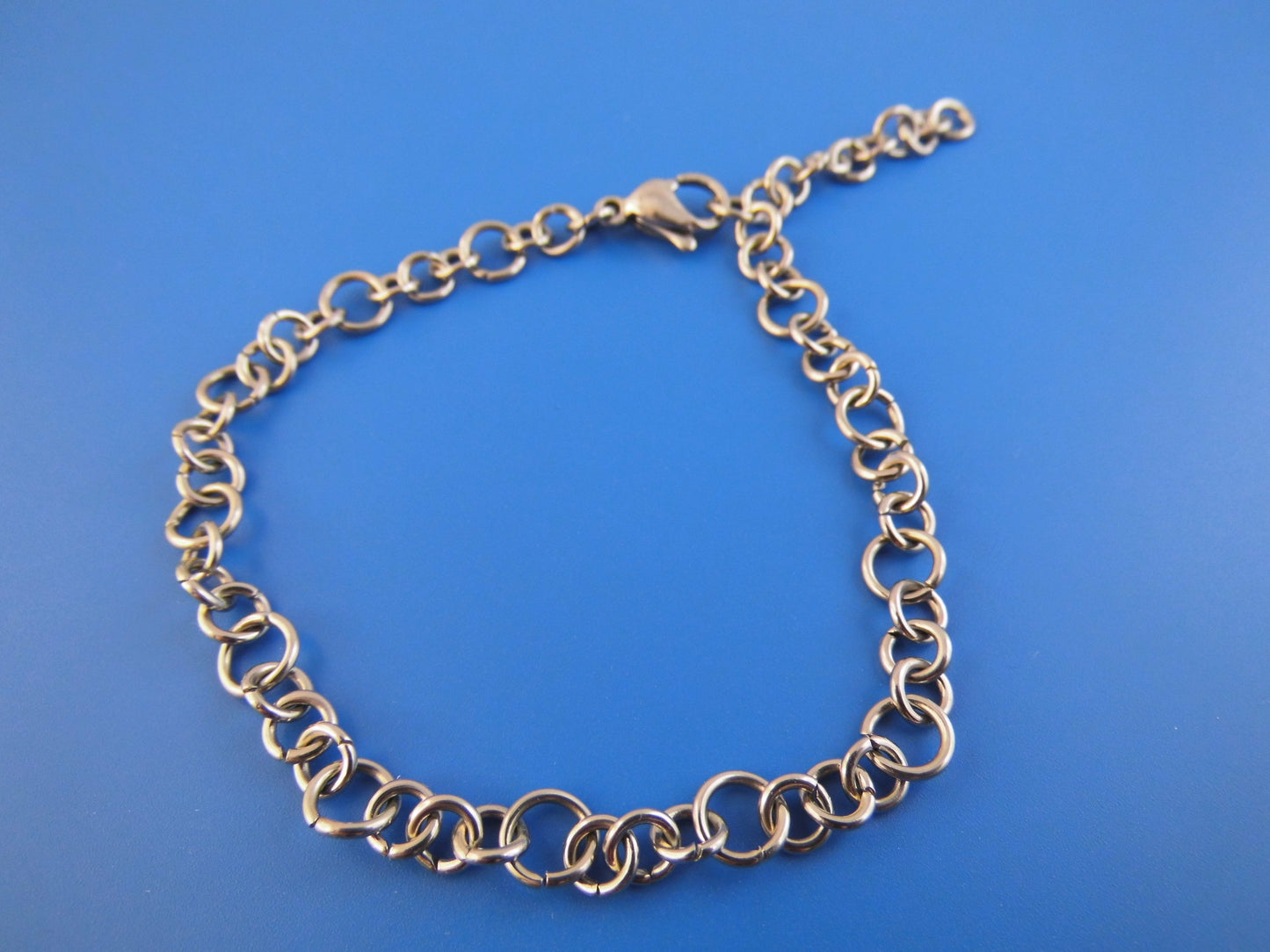 Edelstahl Armband Bettelarmband 18 cm + Verlängerung