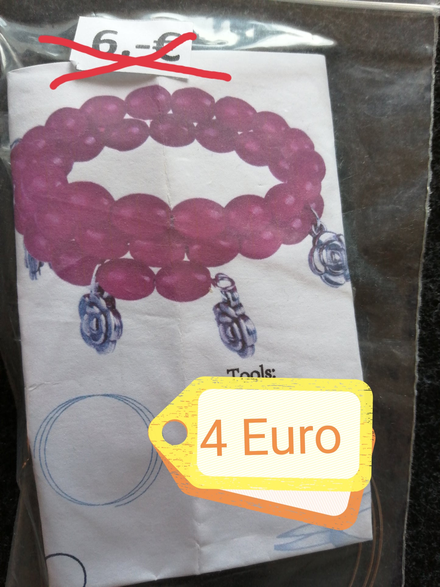Bastelset Armband Rosen mit Anleitung