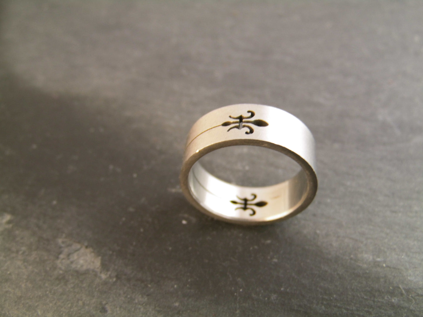 Edelstahl Fingerring Größe 18 verschiedene Motive