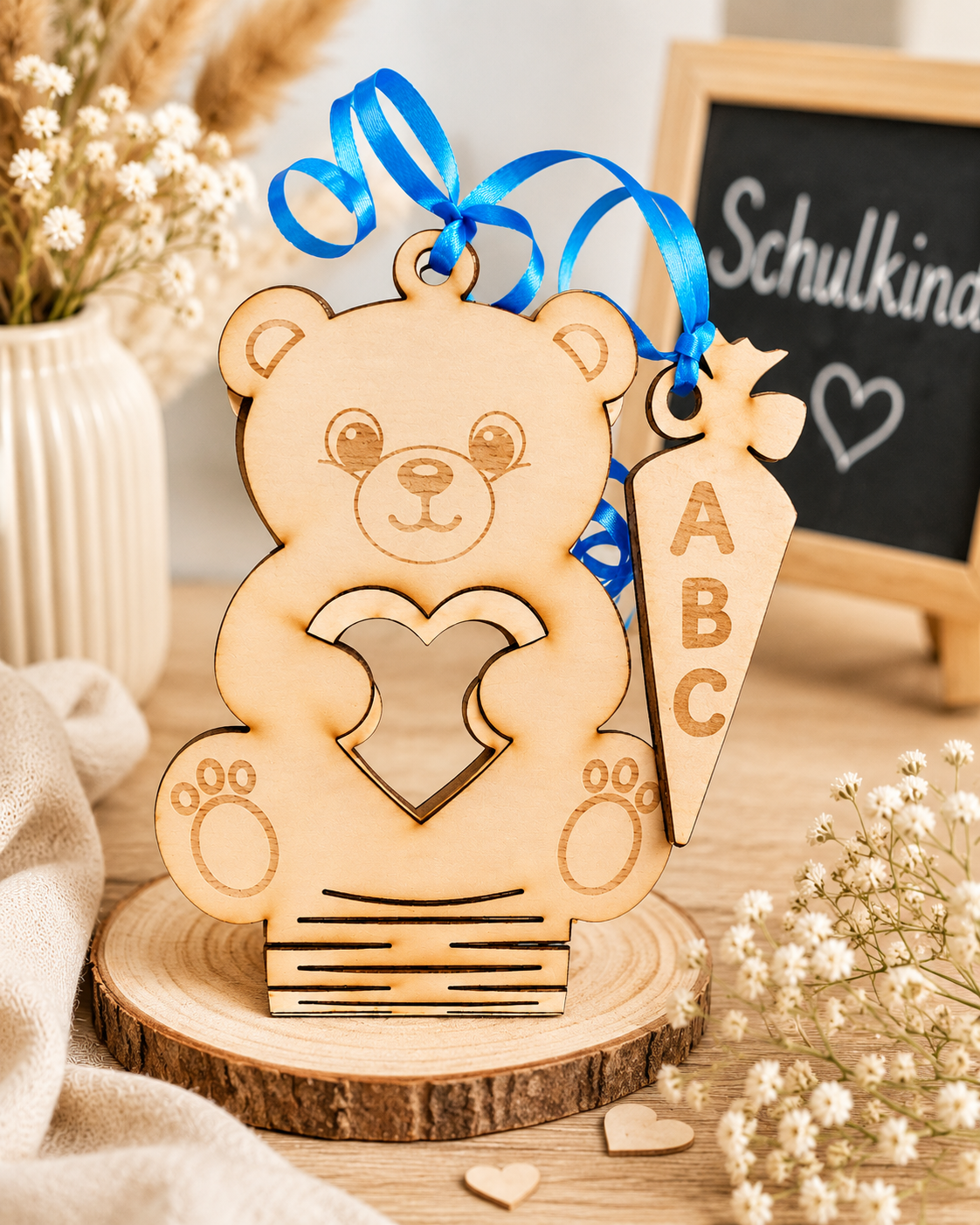 Tischdeko & Gastgeschenke aus Holz  Personalisiert & gelasert