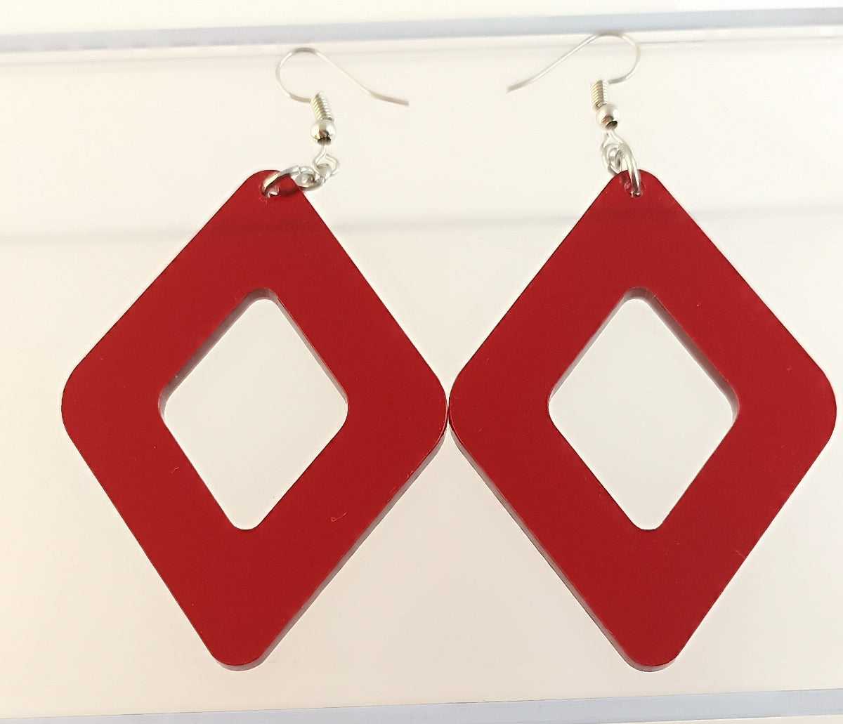 statement-ohrringe-vintage-80er_jahre-80er-xxl-eckig-silber-edelstahl-rot-transparent