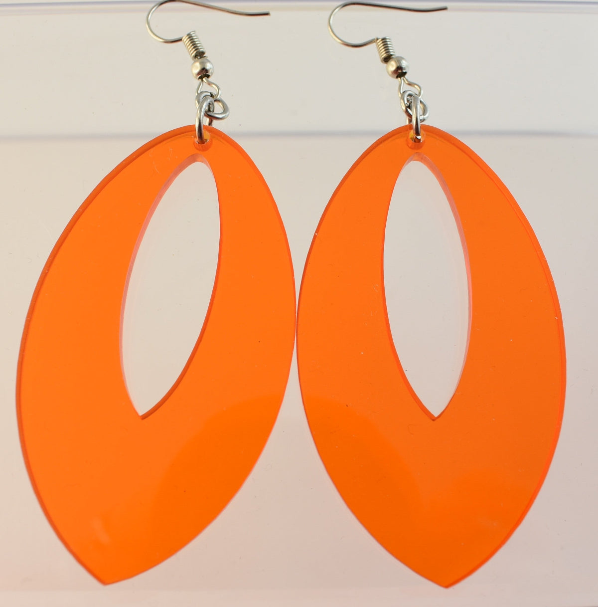 statement-ohrringe-vintage-80er_jahre-80er-xxl-oval-silber-edelstahl-orange-transparent