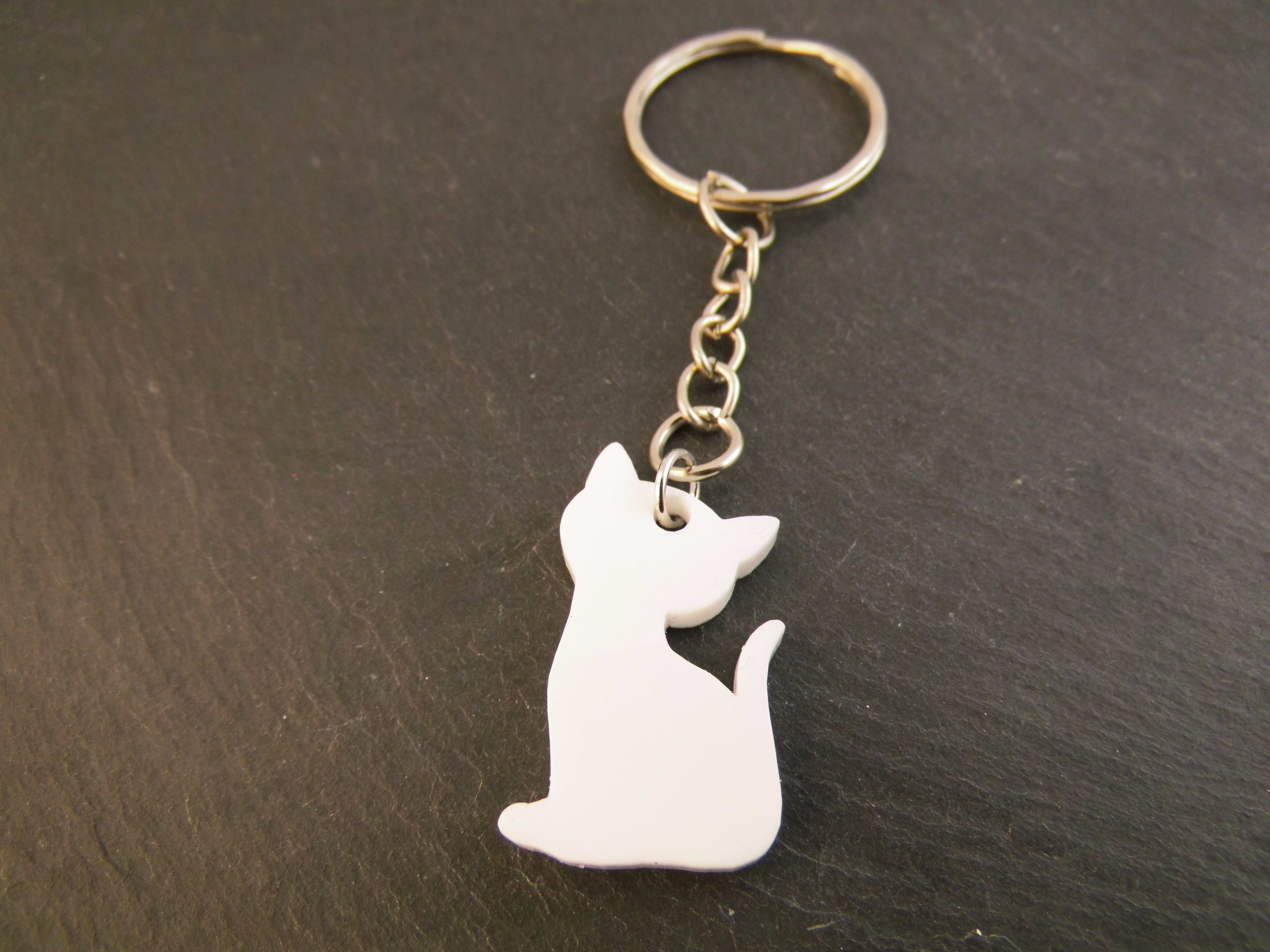 Schlüsselanhänger Katze Cat Taschenbaumler