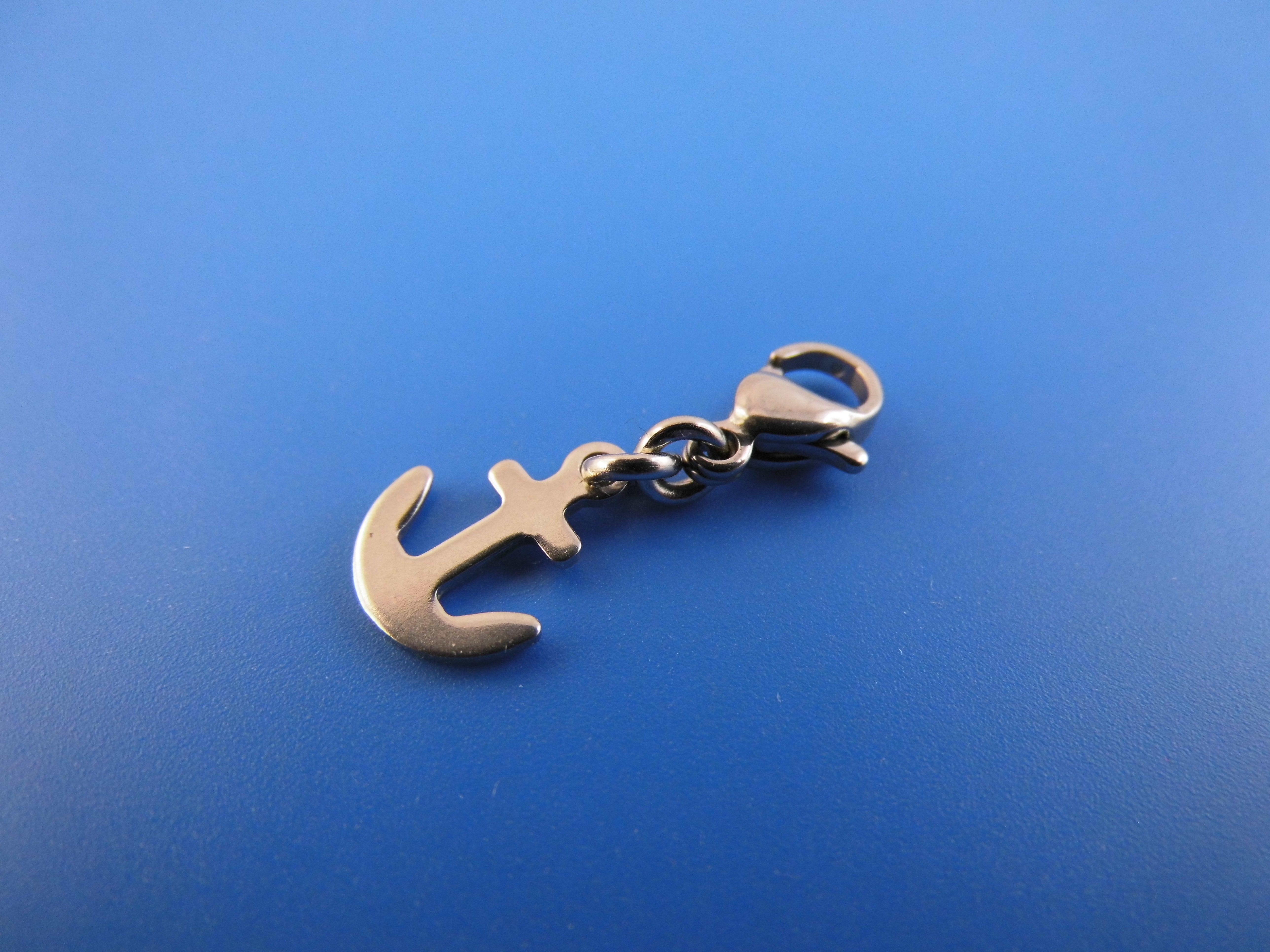 Edelstahl Anhänger Charm verschiedene Motive