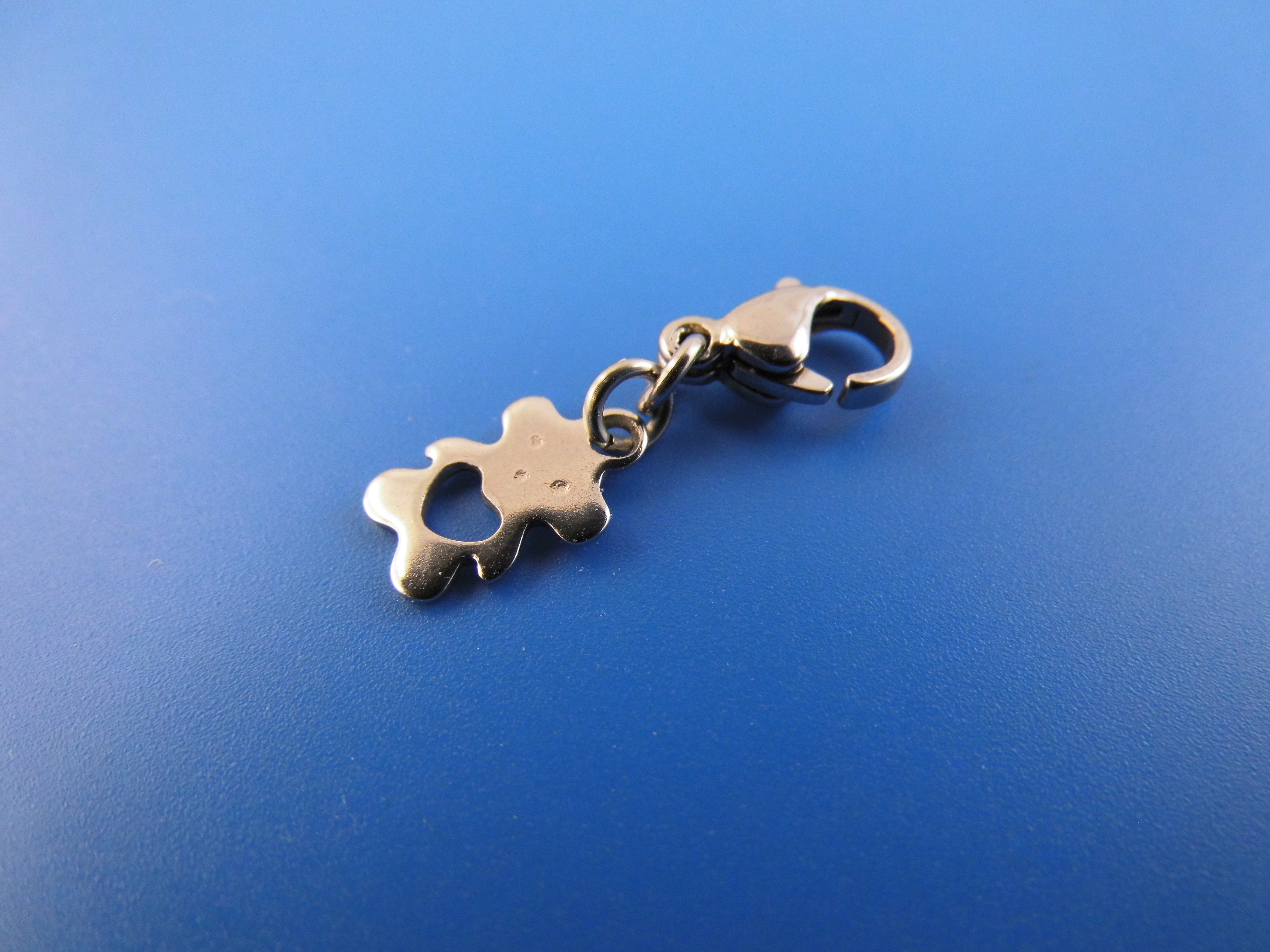 Edelstahl Anhänger Charm verschiedene Motive