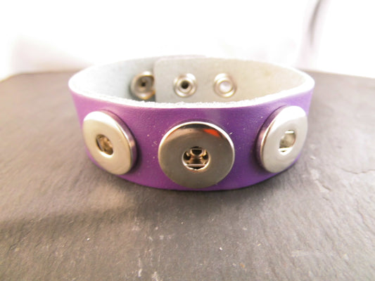 Click Button Armband 3 Farben