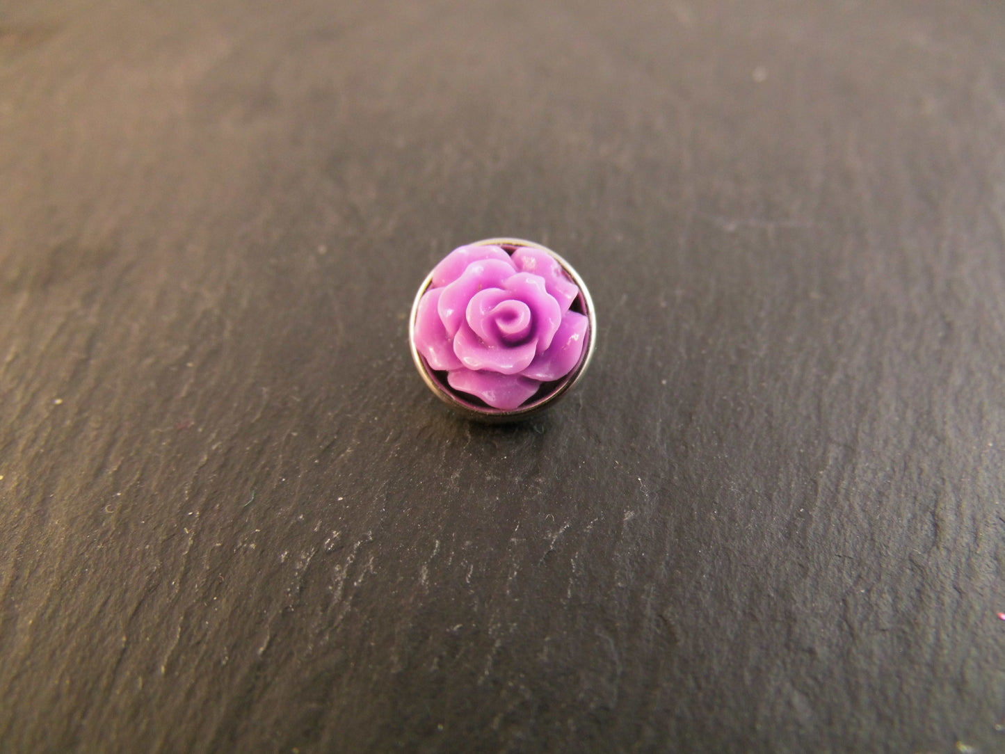 Mini Click Button Rose verschiedene Farben