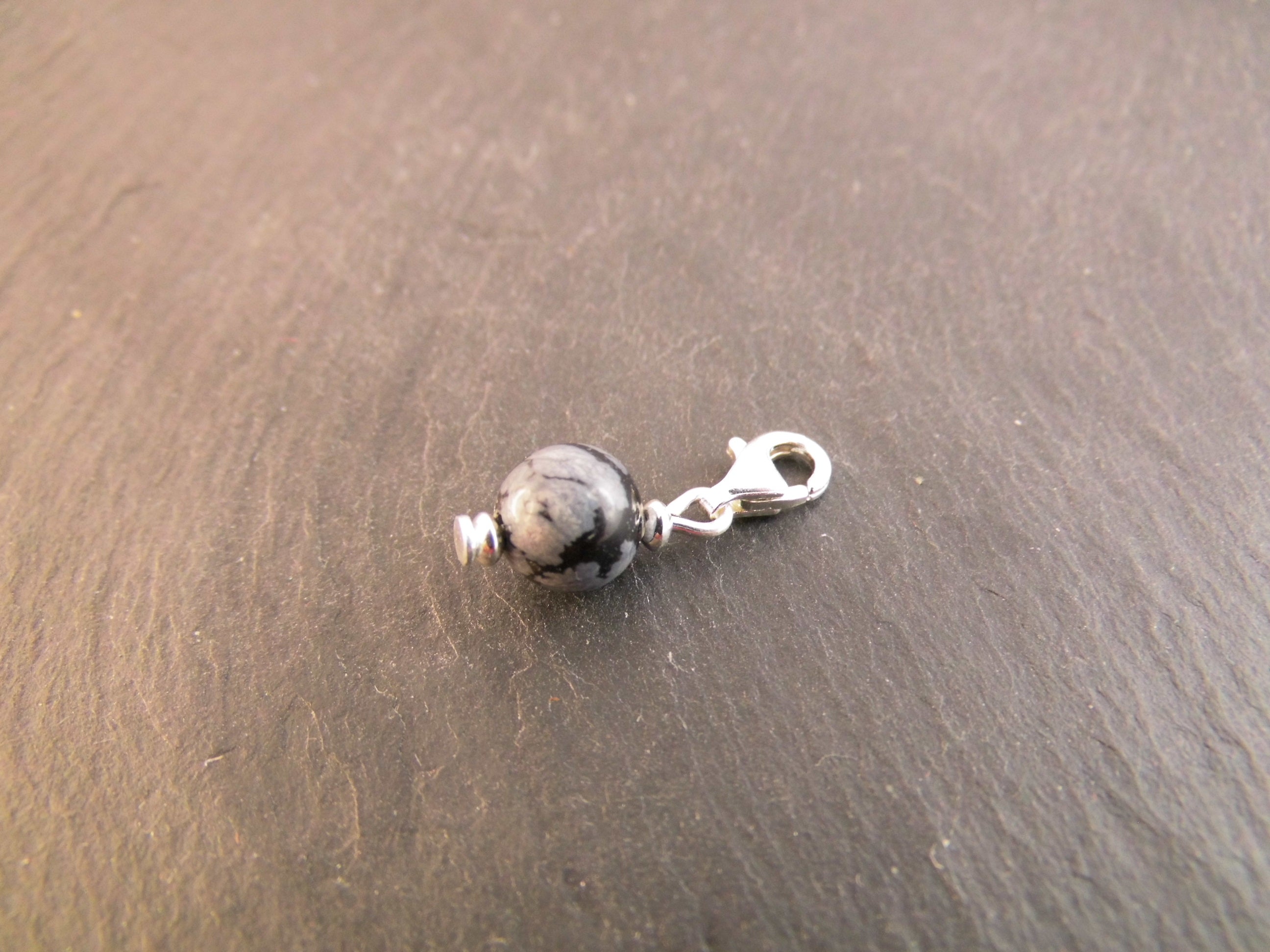 Anhänger Charm aus 925er Silber verschiedene Edelsteine Mineralien