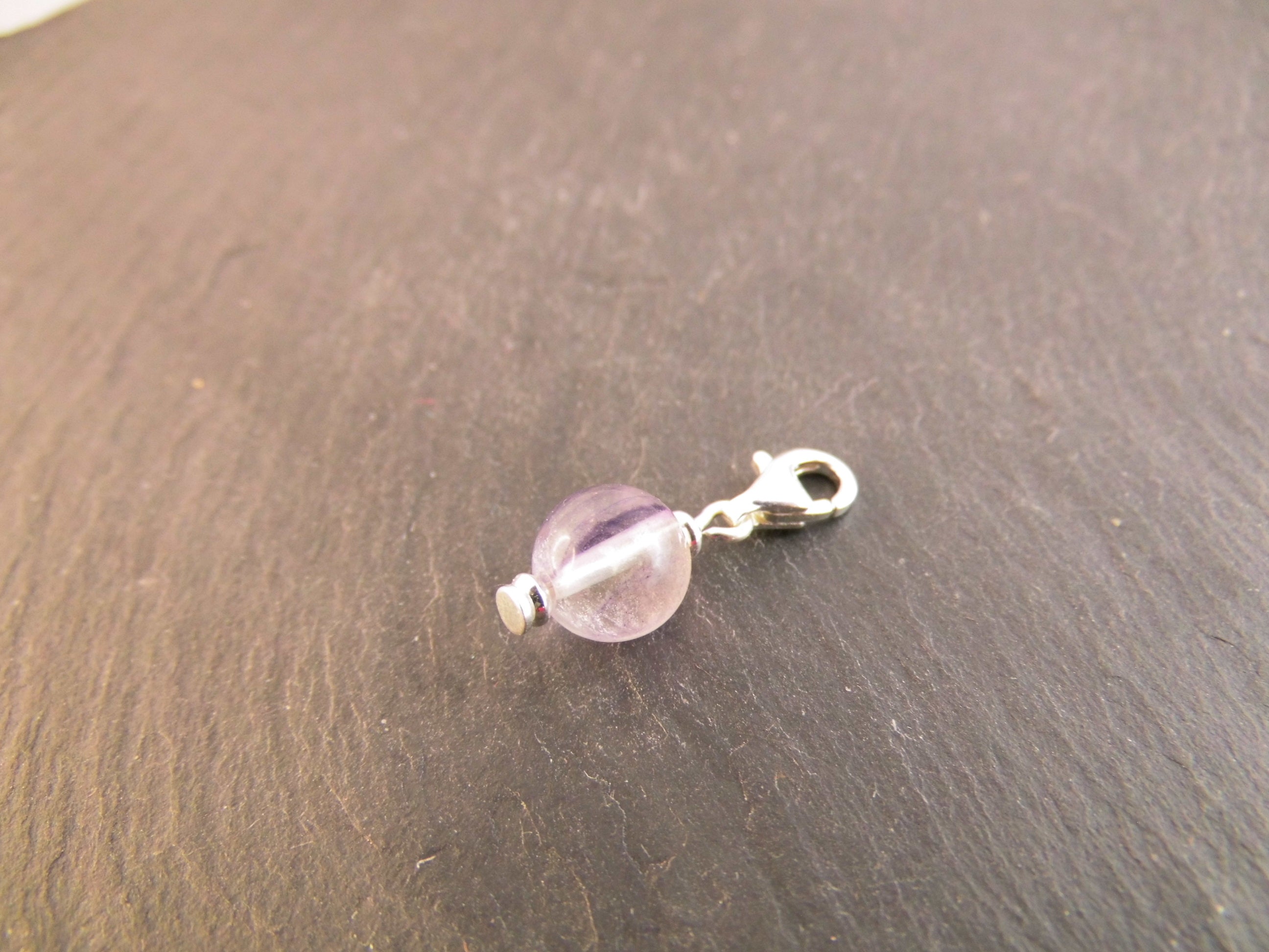 Anhänger Charm aus 925er Silber verschiedene Edelsteine Mineralien