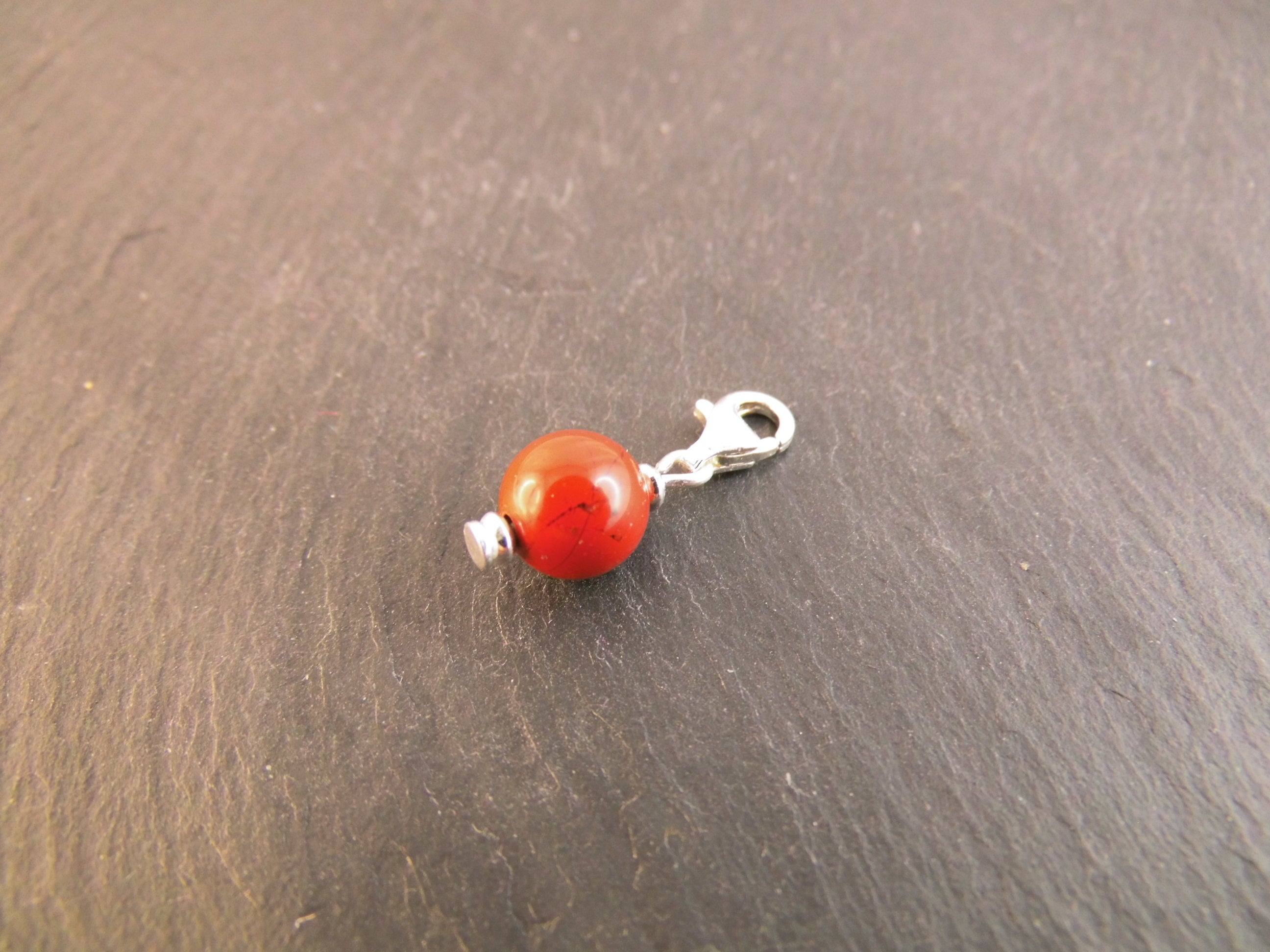 Anhänger Charm aus 925er Silber verschiedene Edelsteine Mineralien