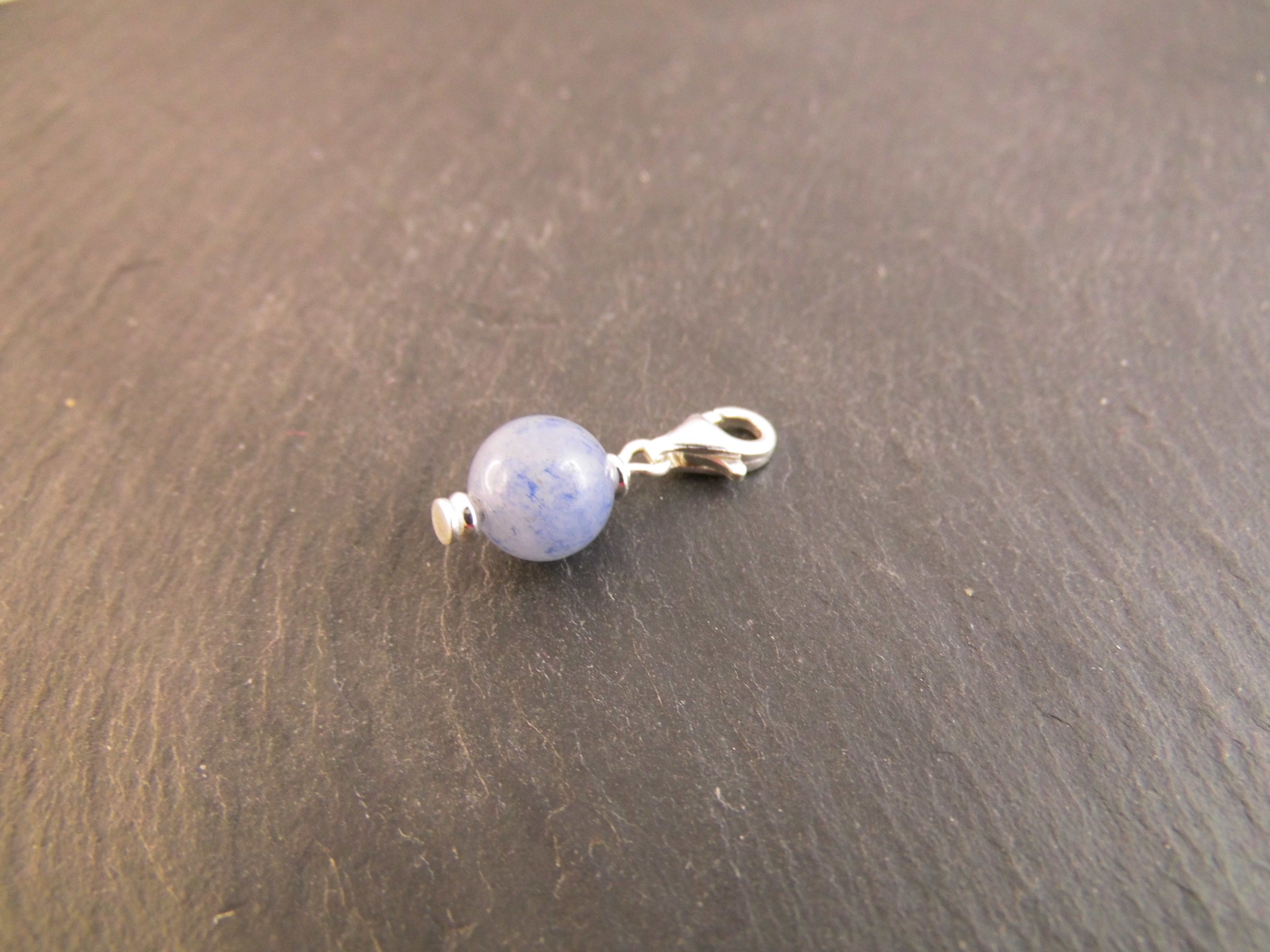 Anhänger Charm aus 925er Silber verschiedene Edelsteine Mineralien