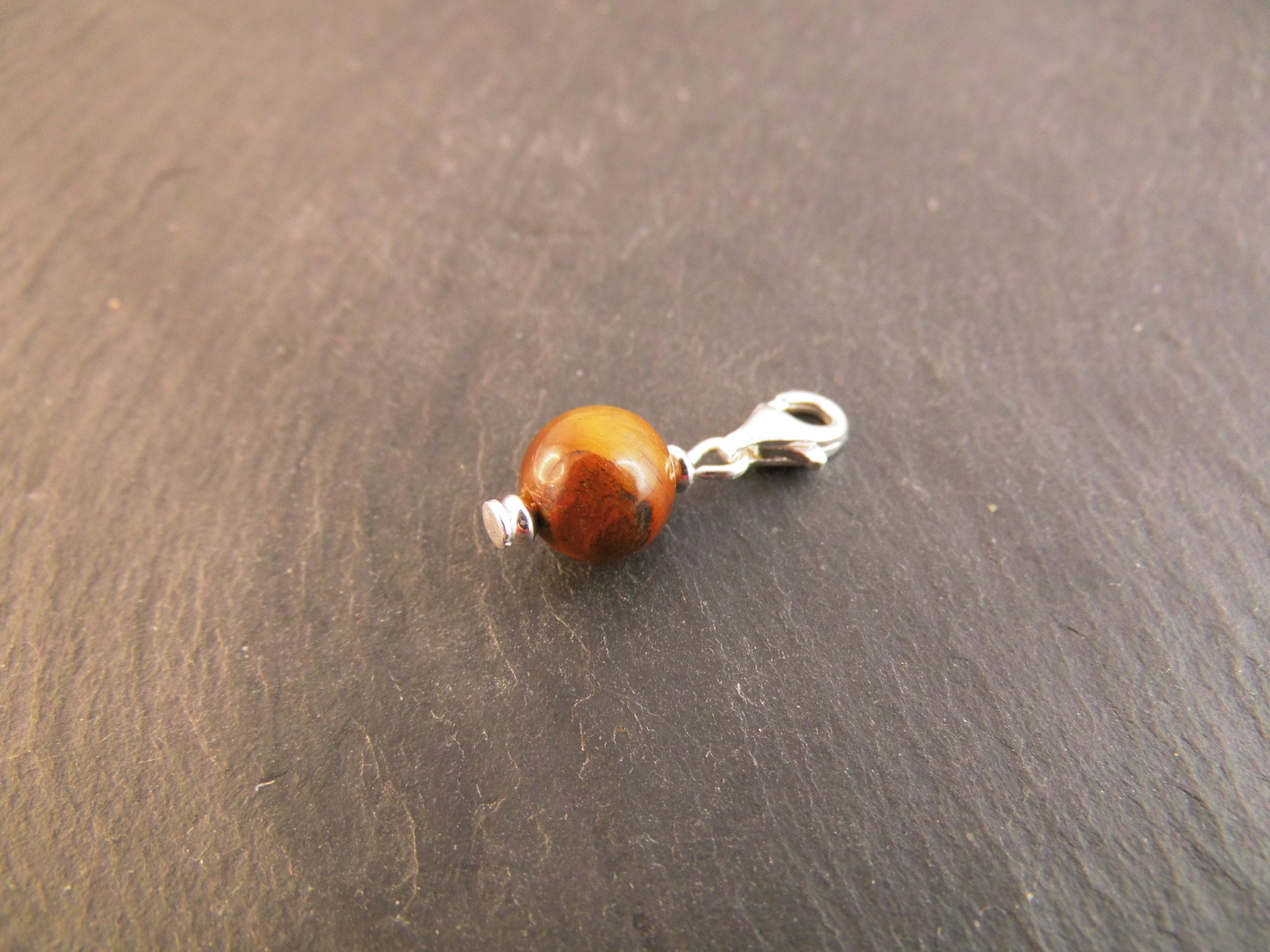 Anhänger Charm aus 925er Silber verschiedene Edelsteine Mineralien