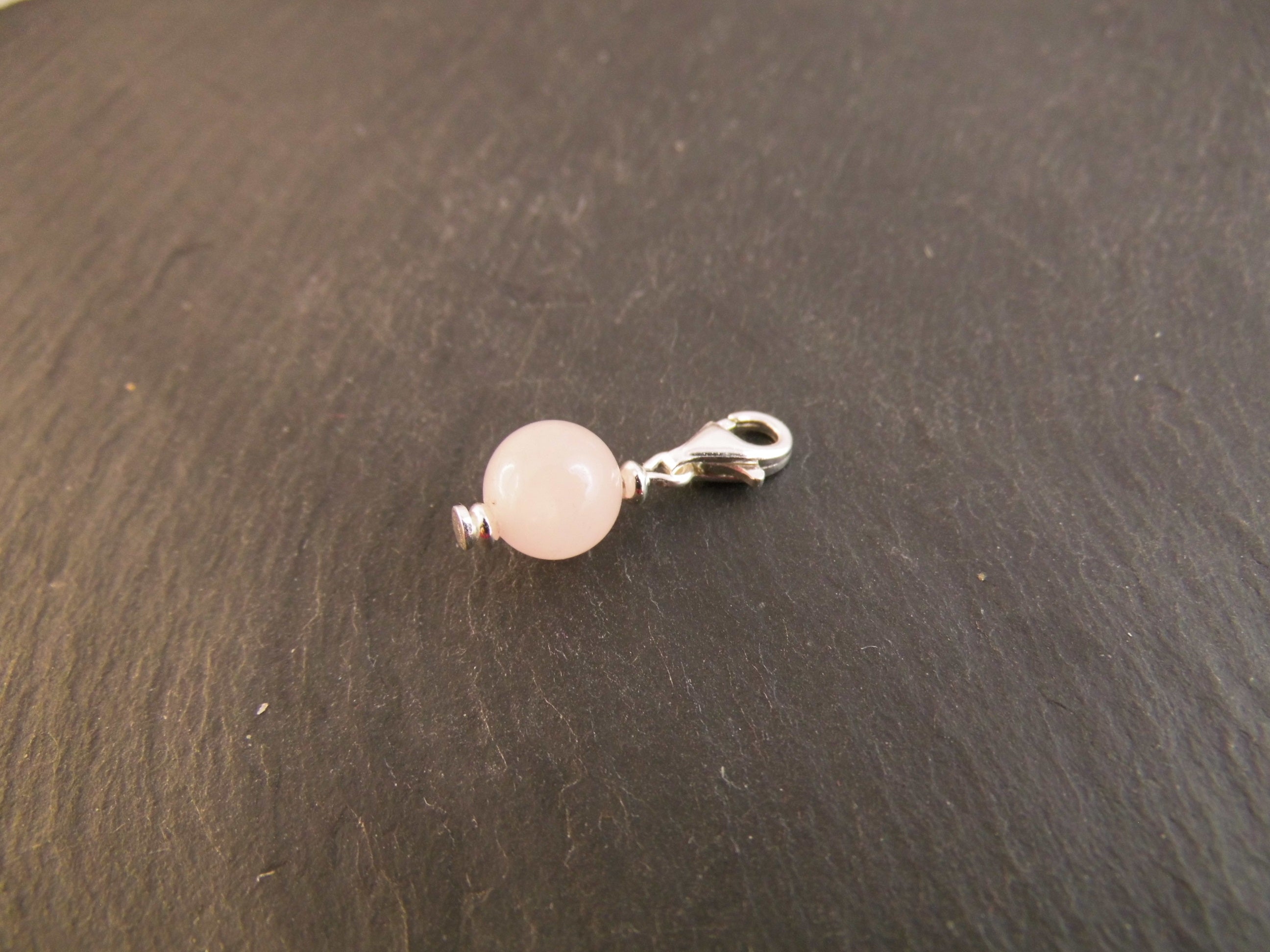 Anhänger Charm aus 925er Silber verschiedene Edelsteine Mineralien