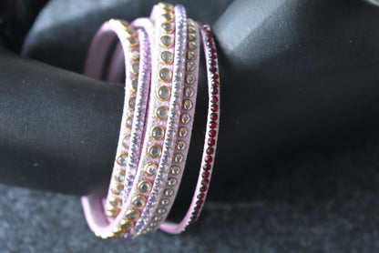 Wickelarmband mit Glitzersteinen verschiedene Farben