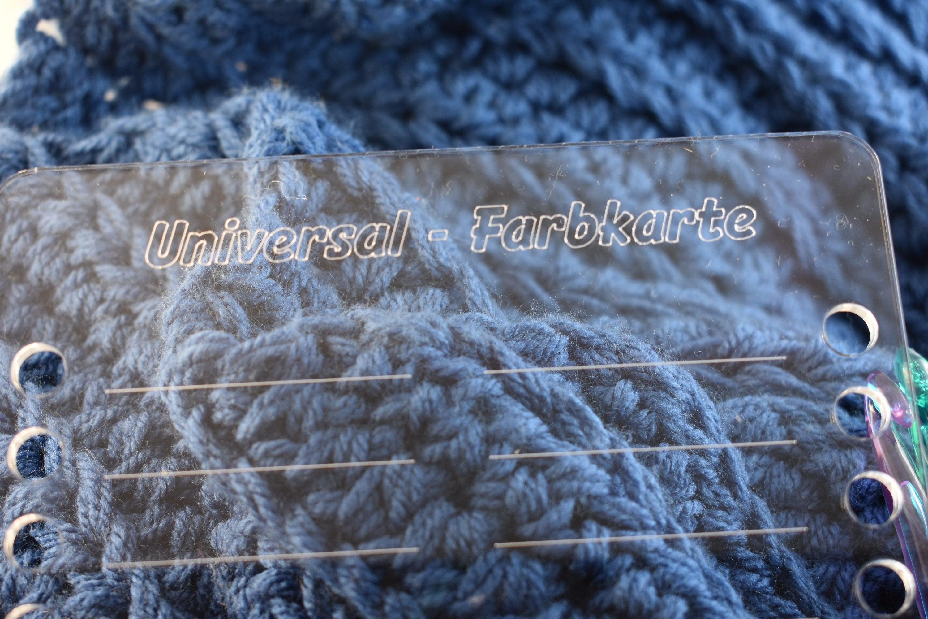 Temperaturdecke Universal Wetterdecke Farbkarte A5 abwischbar